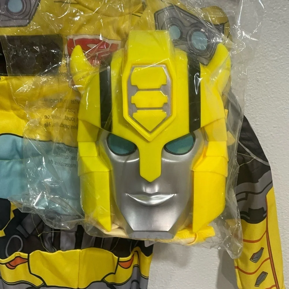 TRANSFORMERS kids “BUMBLEBEE” quilted muscle Halloween costume-various